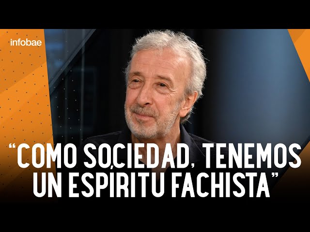 Eduardo Blanco con Tatiana Schapiro: “Como sociedad tenemos un espíritu fachista”