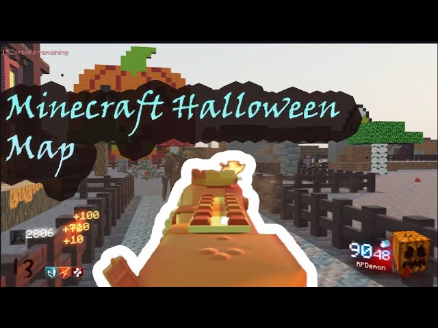 PLAYING MINECRAFT IN BLACK OPS 3- Zombies