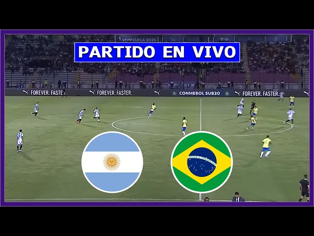 🔴 ARGENTINA vs BRASIL EN VIVO ⚽ SUDAMERICANO SUB 20 HEXAGONAL FINAL | LA SECTA DEPORTIVA