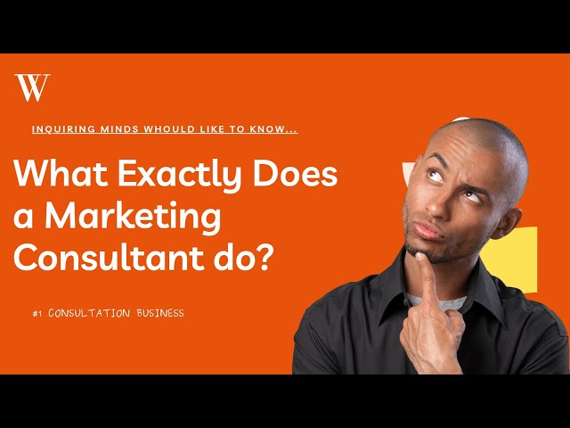 Demystifying the Role of a Marketing Consultant | What Does a Marketing Consultant Do?