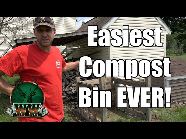 How to Build a Free DIY Compost Bin from Pallets