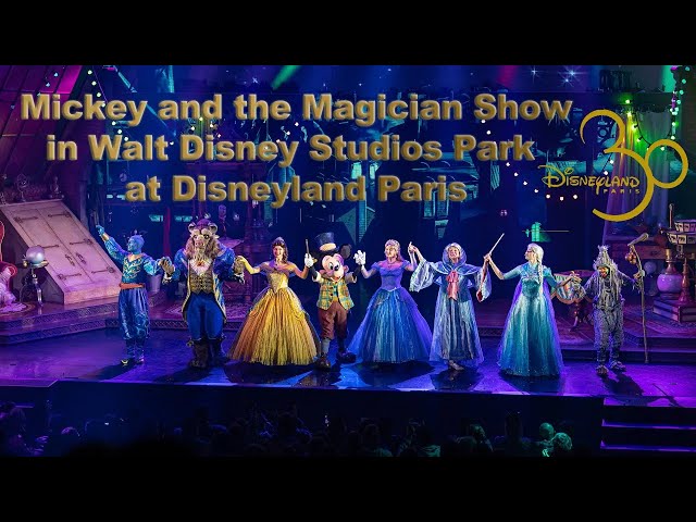 8K Mickey and the Magician Show in Walt Disney Studios Park at Disneyland Paris in VR180 3D