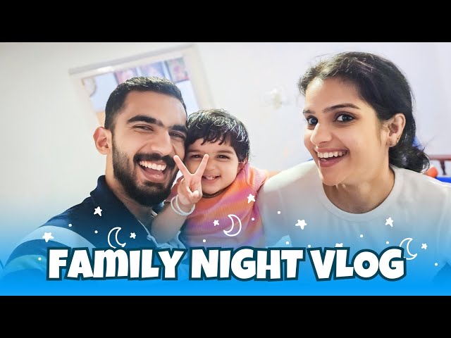 കുഞ്ഞിന്റെ കൂടെ Night Vlog🔥 (Sky Baby)🤣 | OK PONMANI