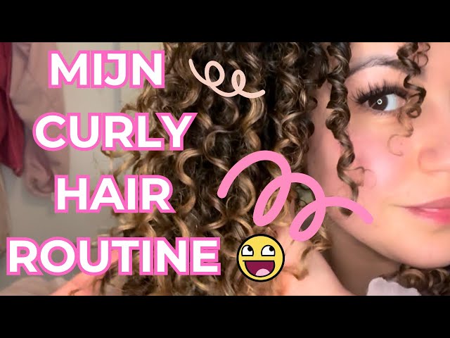 MIJN CURLY HAIR ROUTINE ➰🤎 - STACEYSHARES - KRULLEND HAARROUTINE