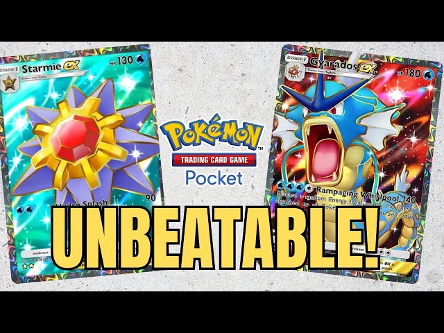 This Gyarados And Starmie EX Deck Is So OP In Pokemon TCG Pocket!