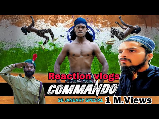 Commando Baaghi 2 fight dailog || 26 January Special || the Comedy kingdom | waseem vlogs