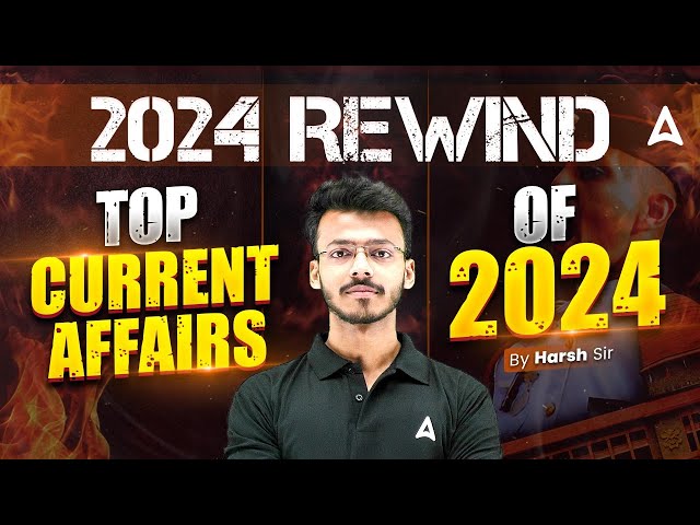 Current Affairs Highlights 2024 | Current Affairs 2024 | All SSC Exam Current Affairs | Harsh Sir