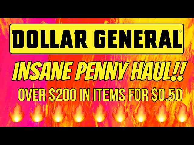 🚨DOLLAR GENERAL SURPRISE PENNY HAUL🚨BLUE DOT 🔵 TOYS, PENNY FOOD, & OLD PENNIES🤪