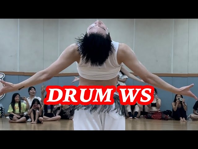 NEW!! BELLYDANCE Drum solo Workshop | Wonjoong Ahn | 안원중 벨리댄스