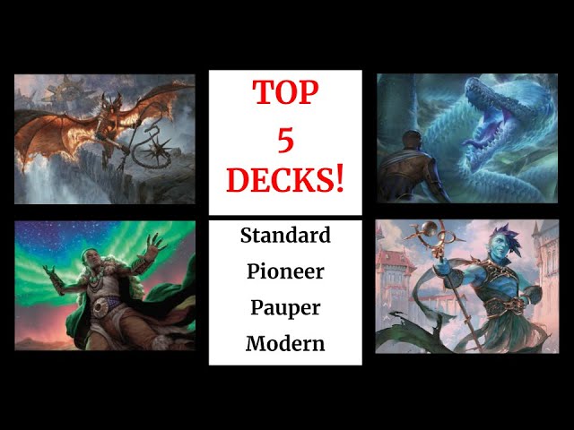 Meta Breakdown NOVEMBER 2024 | Standard, Pioneer, Pauper, and Modern