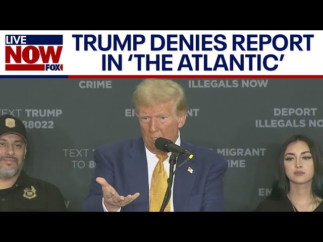 Trump denies 'The Atlantic' report about Hitler, Vanessa Guillen & more | LiveNOW from FOX