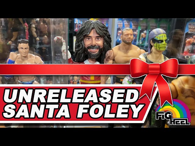 Santa Mick Foley Figure Review & Other Holiday Wrestling Collectibles!