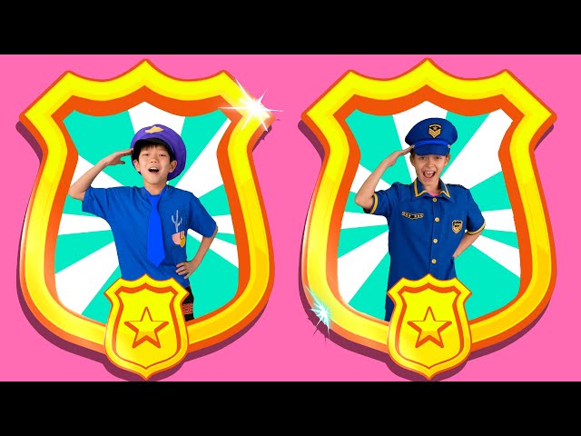 PoliceGirl and PoliceBaby Song👮‍♂️🚓🚨 | Kids Songs & Nursery Rhymes | Dominoki