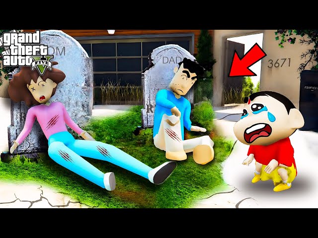 Shin Chan Almost Died! Franklin Trying to Find Tom & Jerry To Save Shin Chan in GTA 5 Telugu