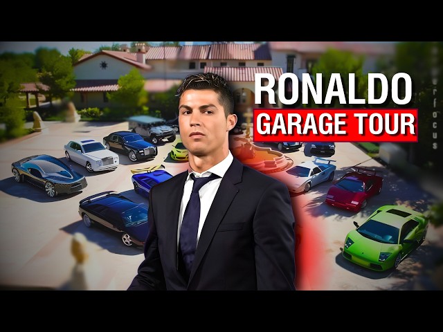 You will be shocked to see the contents of Cristiano Ronaldo's $40 Million Car Collection!