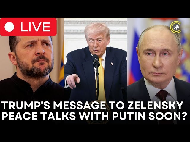 LIVE | Trump's SHOCKING Warning to Zelensky! Peace Talks with Putin on the Horizon?