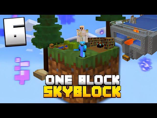 ONE BLOCK MINECRAFT PART:-6 | MINECRAFT ONE BLOCK J.E. |WatereyegamingYT