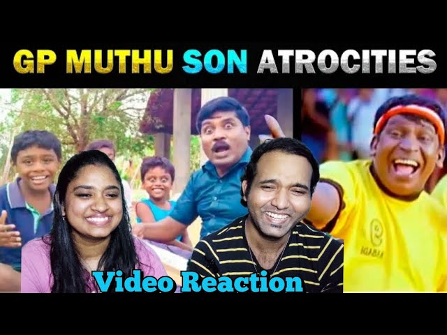 GP Muthu Son Atrocities Troll Part 1 Video Reaction😁🤣🤭😅 | Today Trending | Tamil Couple Reaction