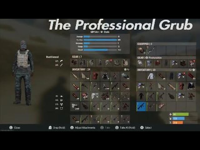 THE PROFESSIONAL GRUB - Rust console edition