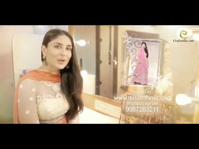 Kareena Kapoor Craftsvilla Miss Ethnic 2015 Call For Entry - 20 sec