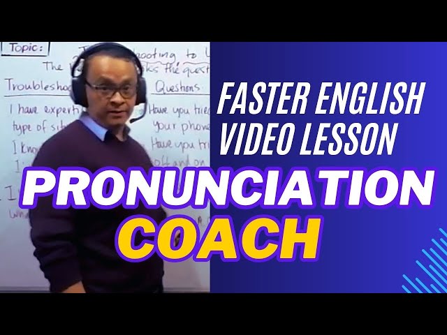 🗣️🚀 FASTER ENGLISH FULL VIDEO LESSON • PRONUNCIATION COACH FLAP T SOUND