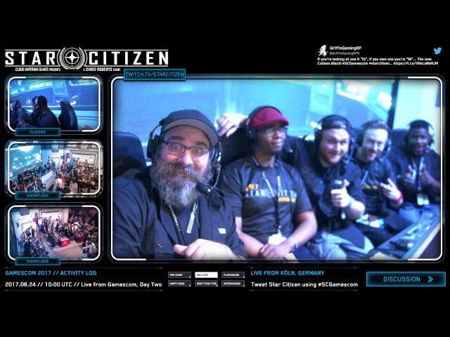 Star Citizen: Live from the Gamescom Showfloor, Day 1