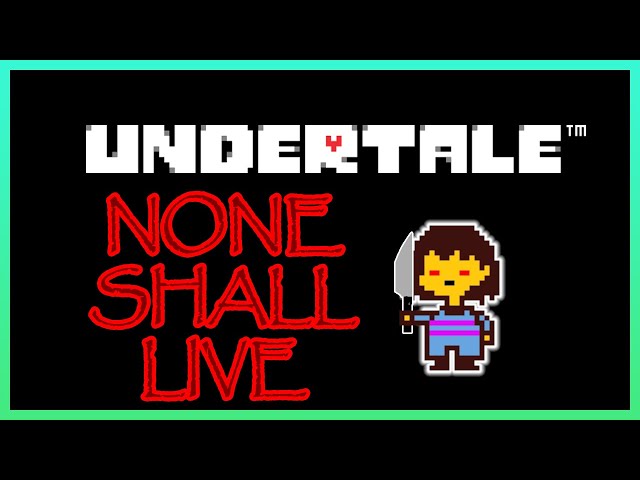 Undertale, but without Mercy