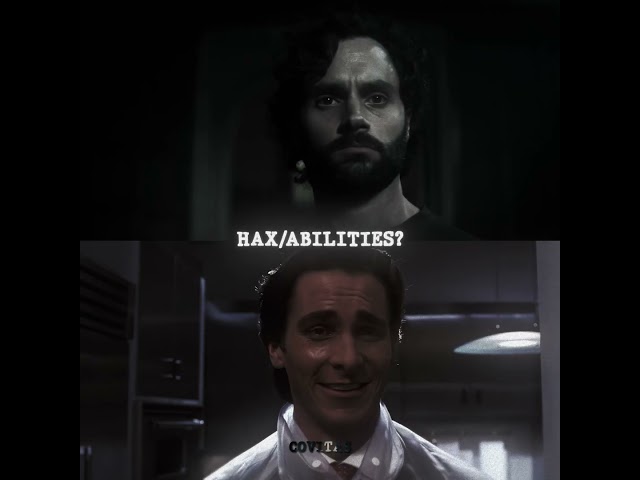 Patrick Bateman #vs Joe Goldberg // Who Is Stronger🤔? // #ae #aeps #viralvideo #shorts #4k