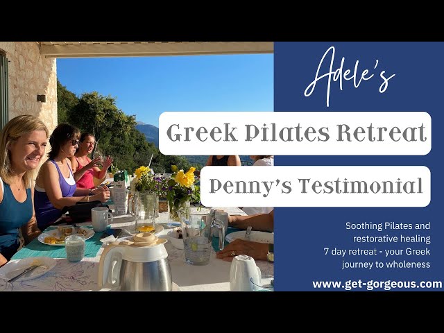 Penny's Experience on our Greek Pilates Retreat #UKNo1Pilates