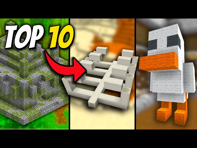 10 RAREST Minecraft Structures