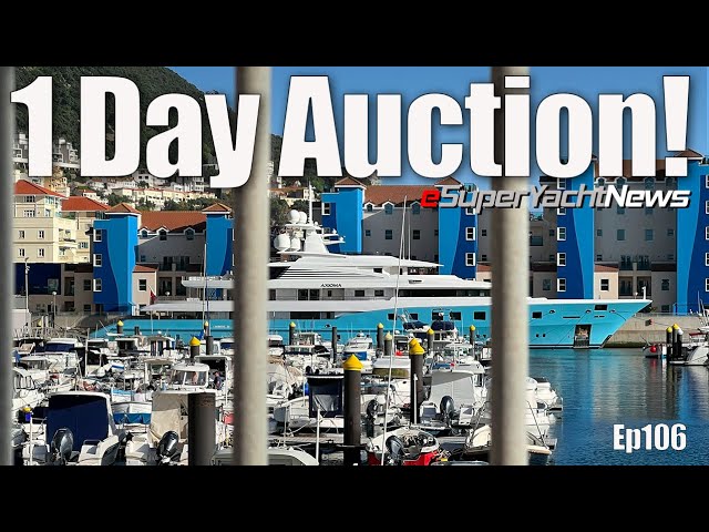 Seized Russian SuperYacht to be Sold in Bizarre Way | Dilbar heads to Sardinia? Ep106 SY News