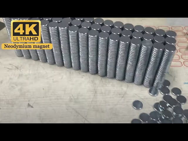 Amazing! China Neodymium magnet process, A few worker can mass produce