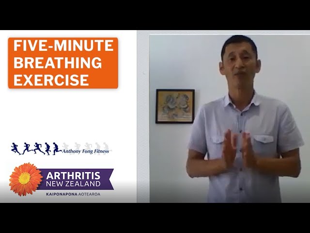 Five Minute Breathing Exercise for Relaxation With Anthony Fong Fitness