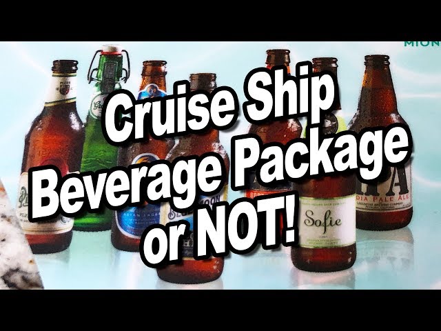 Cruise Ship Beverage Package or NOT! 🍹🛳️ Golden Princess Cruise to Alaska