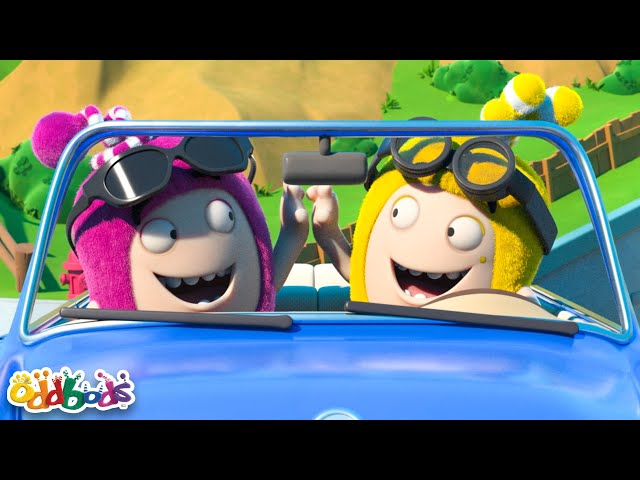 Road Trip | Oddbods | 1 Hour of Full Episodes | Be Brave!