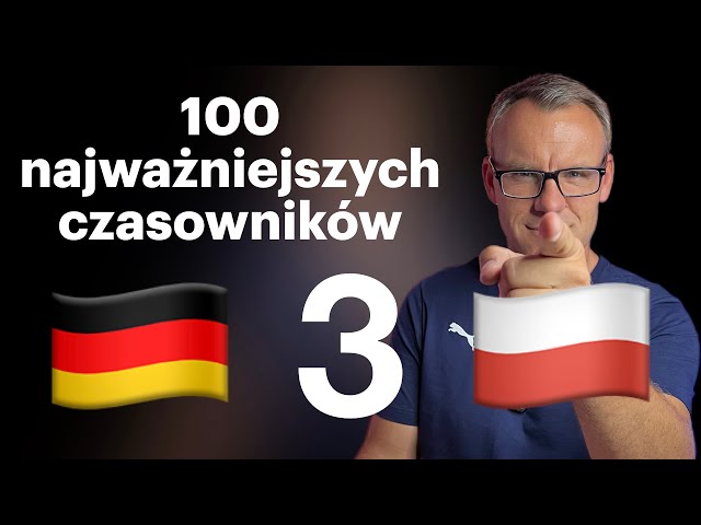 100 najczęściej używanych niemieckich czasowników