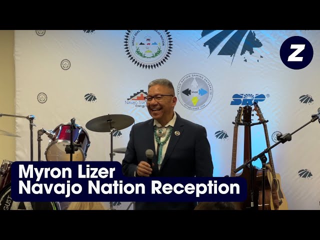 Former Navajo Nation Vice President Myron Lizer #DC #HonorTheTreaties