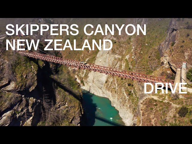 Driving Notorious Skippers Canyon, New Zealand's Most Dangerous Road