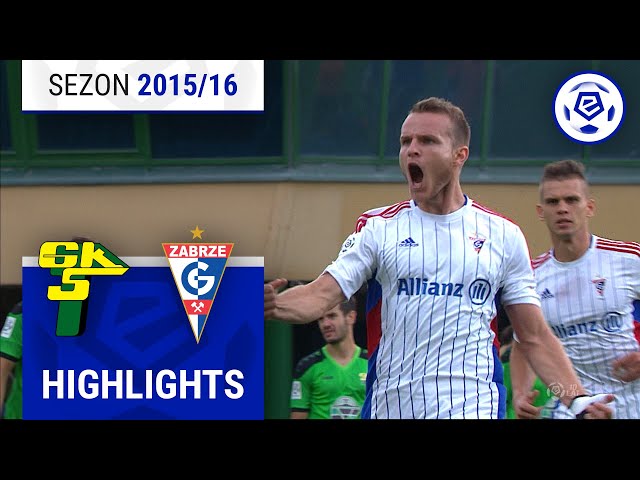 Górnik Łęczna - Górnik Zabrze 2:1 | SKRÓT | Ekstraklasa 2015/16 | 2. Kolejka