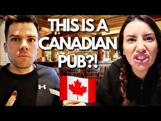 🇬🇧We Visited a BRITISH PUB in Canada?! 🇨🇦 | TORONTO Series