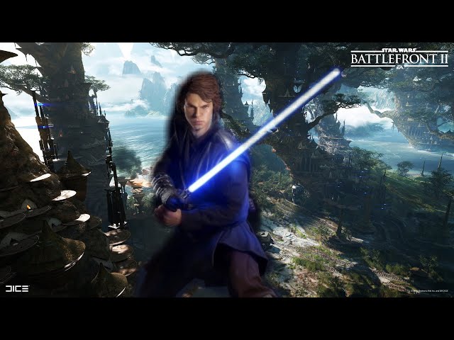 Anakin Skywalker Saves Kashyyyk - Star Wars Battlefront 2