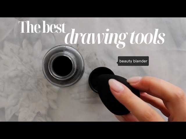 The Best Drawing Supplies for Realism 2024 | best graphite and charcoal pencils + how to use them