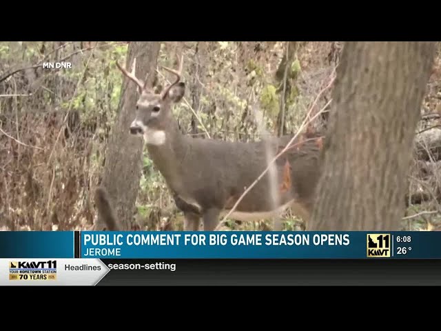 Idaho Fish and Game seeking comment on big game season-setting