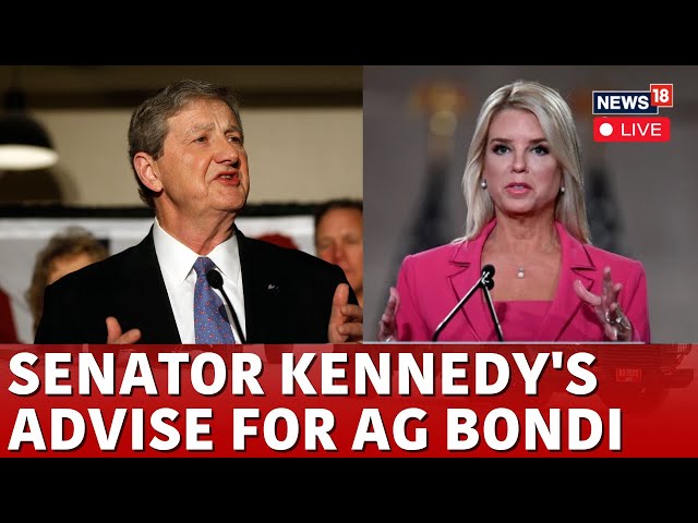 LIVE: Senator Kennedy Urges Bondi To ‘Restore Legitimacy’ To Justice Dept. At Confirmation Hearing