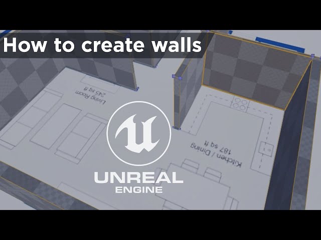 How to create walls directly in Unreal Engine | Everything you need to know [Tutorial]