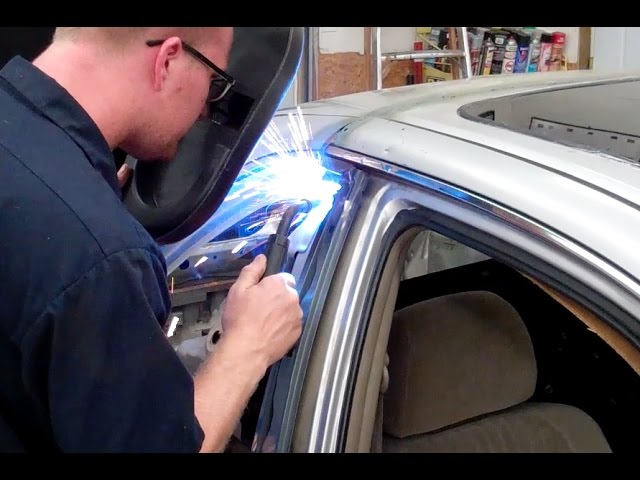 Weirdmobile - Part 12 - Welding in Faux Rear Quarter Windows