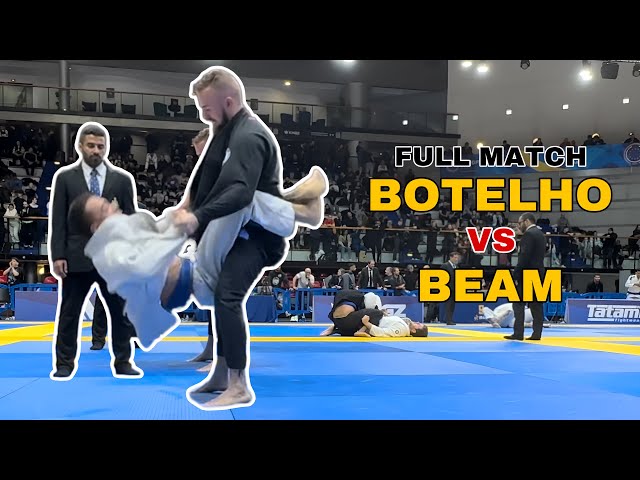 Josh Beam vs. Italo Botelho - IBJJF European Championship 2023 (full match)