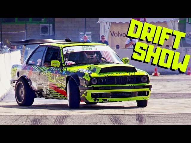 Drift Show + Burnouts & Donuts by Pattuglia Acrobatica 75 - European Truck Festival 2018