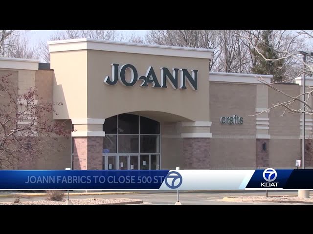 JoAnn stores closing