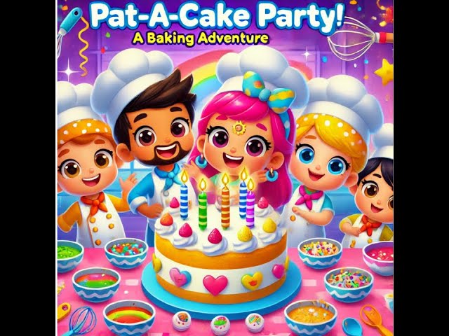 Pat-a-Cake Party: A Baking Adventure! 🎂✨ | Hindi Rhyme for Kids | Melody Magic Kids